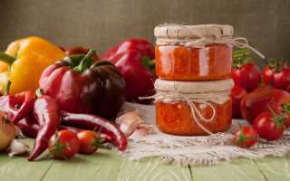 Аджика из красного перца по армянски