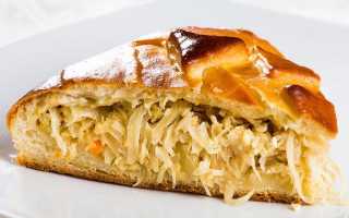 Пирог с капустой — Быстрые и вкусные рецепты пирога с капустой в духовке