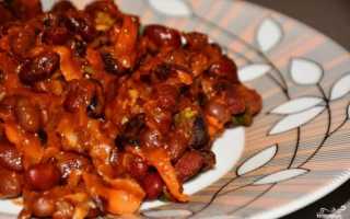 Фасоль с овощами: сытно, ароматно и вкусно