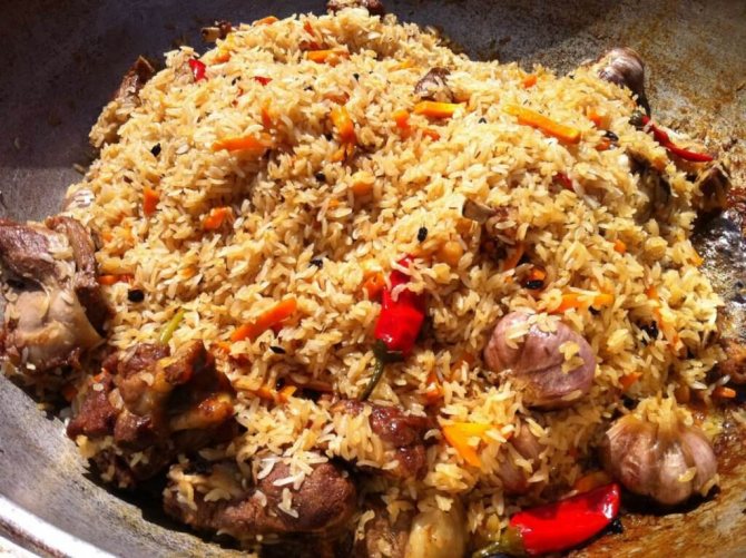 Настоящий плов с баранины